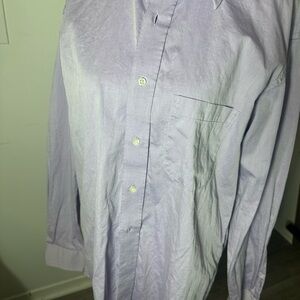 Saks Fifth Avenue Light Purple Casual Shirt